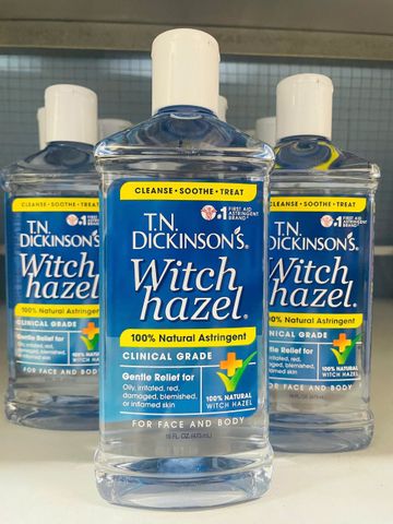 Nước Hoa Hồng Dickinson's Original Witch Hazel 473ml - Toner Chăm Sóc Da Tự Nhiên, Làm Săn Chắc Da 100% Từ Thiên Nhiên