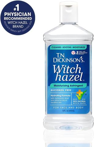 Nước Hoa Hồng Dickinson's Original Witch Hazel 473ml - Toner Chăm Sóc Da Tự Nhiên, Làm Săn Chắc Da 100% Từ Thiên Nhiên