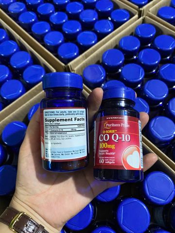 Viên uống hỗ trợ tim mạch Co Q-10 Puritan's Pride 60 viên - Hàng Mỹ