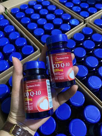 Viên uống hỗ trợ tim mạch Co Q-10 Puritan's Pride 60 viên - Hàng Mỹ