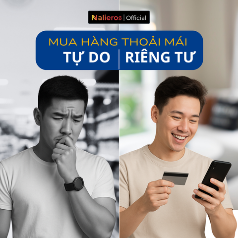 Nalieros Power Men - Dung Dịch Vệ Sinh Nam Dạng Bọt Hương Nước Hoa Tự Nhiên, Khử Mùi, Ngăn Viêm Nhiễm, Cân Bằng pH