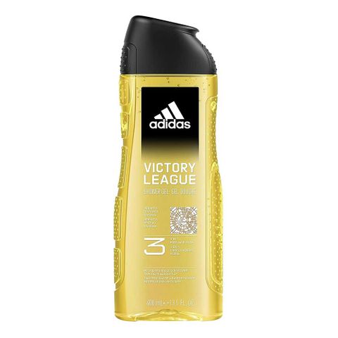 Sữa Tắm Gội Adidas 3in1 Victory League 400ml - Sản Phẩm Chăm Sóc Da và Tóc Thể Thao, Sảng Khoái Cả Ngày