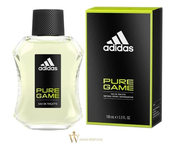 Nước Hoa Nam Adidas Pure Game 100ml - Hương Gỗ Cay Nồng Tươi Mát, Phù Hợp Hoạt Động Ngoài Trời, Dùng Ban Ngày