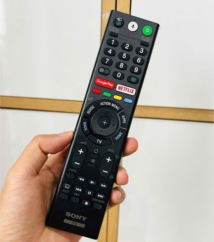 Điều khiển Tivi Giọng Nói Sony RM-TX310P - Remote Fullbox Tặng Pin, Hàng Mới Made in Malaysia, Tương Thích Tất Cả TV Sony