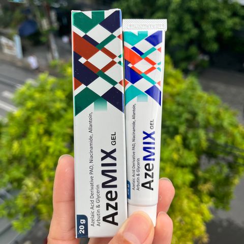 AZEMIX GEL 20g Hỗ Trợ Giảm Mụn, Mờ Thâm Đen, Thâm Đỏ