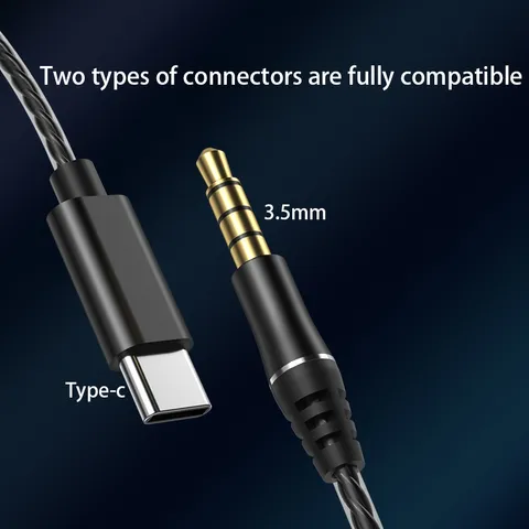Tai Nghe Có Dây Có Micro - Âm Trầm Sâu Karaoke Nhét Tai Stereo 3.5mm/Type C - Tai Nghe Chất Lượng Cho Âm Nhạc và Game