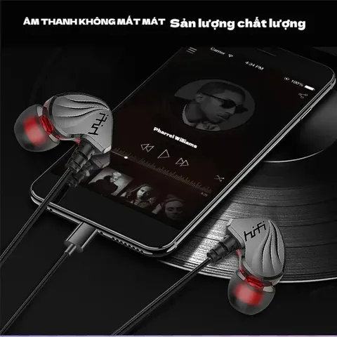 Tai Nghe Nhét Tai Có Dây 3.5mm AUX/Type-C HIFI 6D Surround Bass, Âm Thanh Mạnh Mẽ & Micro HD, Phù Hợp Chơi Game và Nghe Nhạc