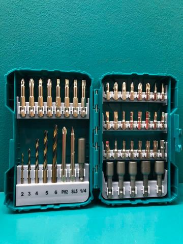 Bộ Mũi Vít Đa Năng 45 Chi Tiết TOTAL TACSDL24501 - Dụng Cụ Cầm Tay Chất Lượng Cao, Tiện Lợi Cho Sửa Chữa và Lắp Ráp