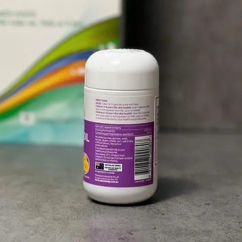 Viên Uống Hỗ Trợ Da Nature's Way Evening Primrose Oil 1000mg - Bổ Sung Cân Bằng Nội Tiết Nữ - Hỗ Trợ Làm Đẹp Da 60 Viên