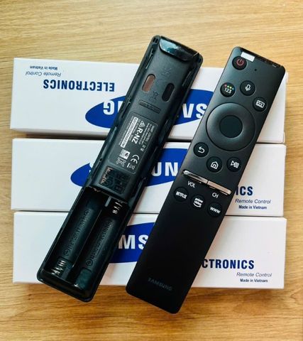 Điều Khiển Remote TV SMART Giọng Nói VOICE Tivi SAMSUNG - Phụ Kiện Chính Hãng, Tặng Pin, Tương Thích Với Nhiều Mẫu TV