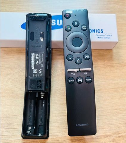Điều Khiển Remote TV SMART Giọng Nói VOICE Tivi SAMSUNG - Phụ Kiện Chính Hãng, Tặng Pin, Tương Thích Với Nhiều Mẫu TV