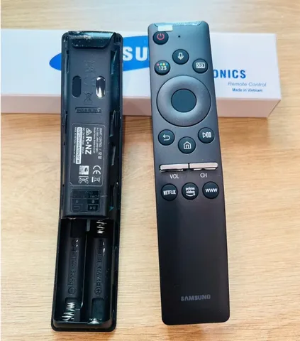 Điều Khiển Remote TV Smart Giọng Nói VOICE Samsung - Tặng Pin - Hỗ Trợ Model KU6400 KS7000 MU8000