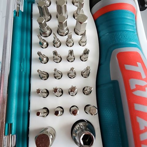 Bộ Tuốc Nơ Vít Đa Năng 55 Chi Tiết Total TACSD30556 - Bộ Dụng Cụ Cầm Tay Chất Lượng Cao Cho Thợ Và Gia Đình