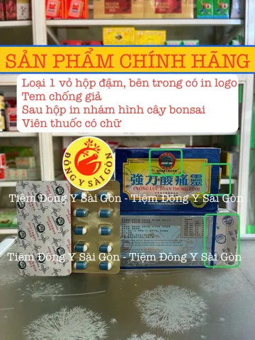 Viên uống Cường Lực Toàn Thống Linh - Hỗ trợ đau nhức xương khớp, 30 viên, Hàng chính hãng, Xuất xứ Malaysia