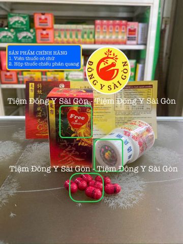 Sâm Phong Thấp Đẳng Cấp - Nhân Sâm Hỗ Trợ Giảm Đau Khớp, 60 Viên Chính Hãng Malaysia, HSD 2028