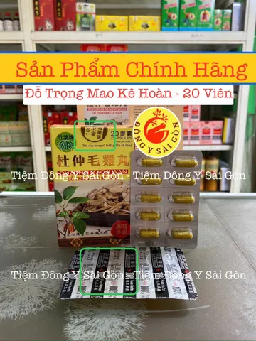 Viên uống hỗ trợ xương khớp Đỗ Trọng Mao Kê - Giảm viêm, trị đau nhức xương, 20 viên - Sản phẩm chính hãng