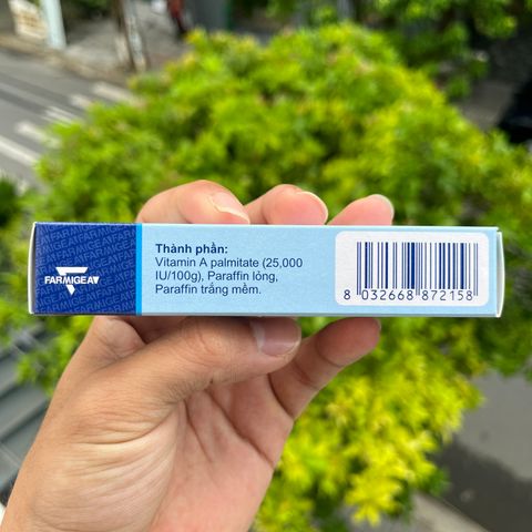 Mỡ Tra Mắt Vitamin A HydraMed Night Sensitive 5g - Giúp Dịu Mắt Kích Ứng, Chính Hãng Nhập Khẩu Từ Ý