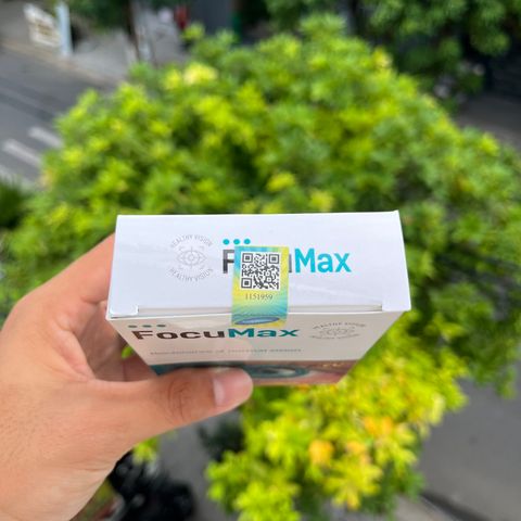 Viên Uống Bổ Mắt FocuMax 30 Viên - Tăng Cường Sức Khỏe Mắt, Chống Oxy Hóa, Hỗ Trợ Giảm Khô Mắt, Xuất Xứ Châu Âu