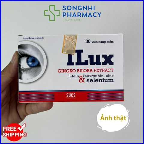 Viên Uống Bổ Mắt Ilux - Hỗ Trợ Thị Lực, Chống Oxy Hóa, Hộp 30 Viên Chính Hãng từ Trường Thọ Pharma