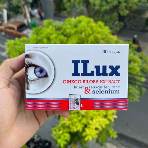 Viên Uống Bổ Mắt Ilux - Hỗ Trợ Thị Lực, Chống Oxy Hóa, Hộp 30 Viên Chính Hãng từ Trường Thọ Pharma