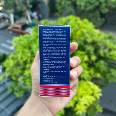Viên Uống Bổ Mắt Ilux - Hỗ Trợ Thị Lực, Chống Oxy Hóa, Hộp 30 Viên Chính Hãng từ Trường Thọ Pharma
