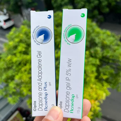 Acnedap Gel và Acnedap Plus Gel Hỗ Trợ Giảm Mụn Nội Tiết, Mụn Trứng Cá, Mụn Ẩn, Mụn Viêm 15g