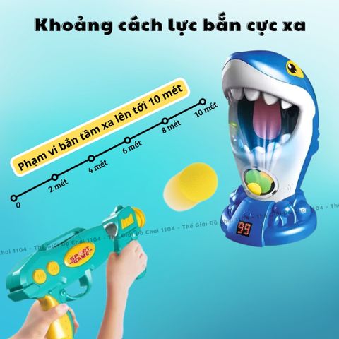 Đồ Chơi Thụt Bóng Xốp Thông Minh - Ghi Điểm Vui Nhộn, Tăng Khả Năng Phản Xạ Cho Bé, An Toàn Không Gây Hại