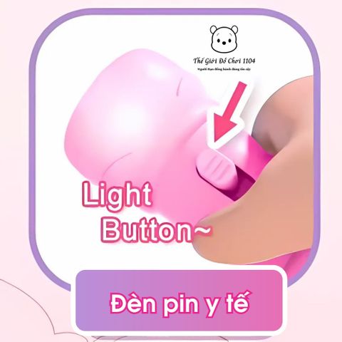 Bộ Đồ Chơi Vali Bác Sĩ Thỏ Con Dễ Thương Kèm Phụ Kiện Y Tế & Đèn Phát Sáng - Đồ Chơi Giáo Dục Cho Bé Gái 3 Tuổi Trở Lên