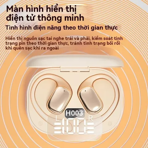 Tai Nghe Không Dây J05A Open OWS Bluetooth 5.4, Chống Nước IPX5, Thời Gian Phát 6 Giờ, Microphone HD, Hộp Sạc Tiện Lợi