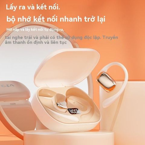 Tai nghe không dây J05A Open OWS Bluetooth 5.4 - Tai nghe thể thao chống nước IPX5, thời gian phát 6 giờ, âm thanh HD