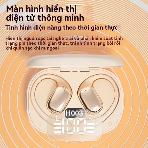 Tai nghe không dây J05A Open OWS Bluetooth 5.4 - Tai nghe thể thao chống nước IPX5, thời gian phát 6 giờ, âm thanh HD