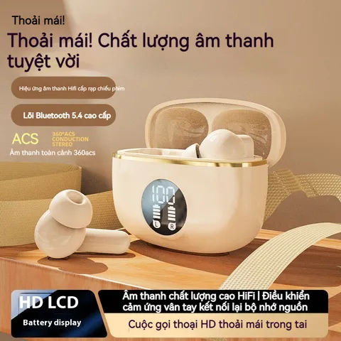 Tai nghe Bluetooth X90 TWS Bone Dẫn Điện Không Dây Thể Thao HiFi Chống Nước - Âm Thanh Chất Lượng Cao cho Người Yêu Thể Thao