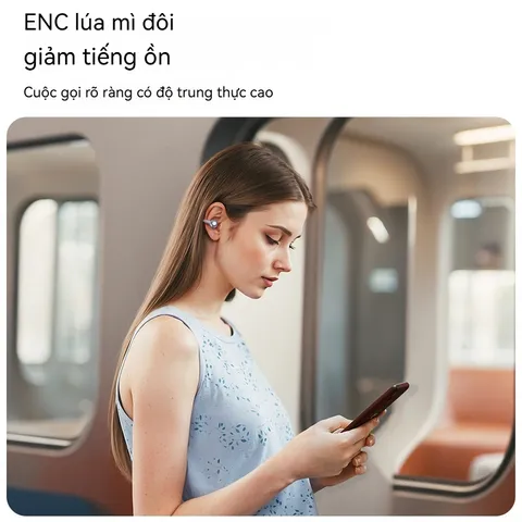 Tai Nghe Bluetooth Q71 - Không Dây Kẹp Tai Thể Thao, Thiết Kế Thẩm Mỹ, Âm Thanh Định Hướng, Giảm Tiếng Ồn ENC, Bluetooth 5.4
