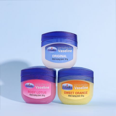 Sáp Dưỡng Môi Vaseline Fobe Không Màu - Dưỡng Ẩm Mềm Mịn, Giảm Tình Trạng Da Khô Nứt Nẻ, Chăm Sóc Môi Chất Lượng Cao