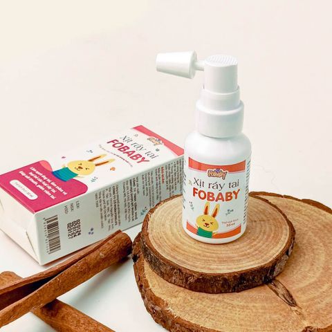 Xịt Ráy Tai Fobaby Fobe Cho Trẻ Nhỏ - Sạch Tai, Giảm Viêm, Dễ Dùng Cho Trẻ Từ 6 Tháng Tuổi trở Lên