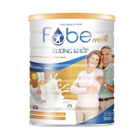 Sữa Bột Béo Fobemilk Xương Khớp N1 - Bổ Sung Collagen, Canxi và Vitamin D Giúp Xương Khỏe Mạnh - Hộp 900g/400g