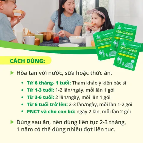 Cốm Xơ Hỗ Trợ Tiêu Hóa BIO ORAFTI FOBE Giúp Giảm Táo Bón N1 - Hộp 20 gói x 3g