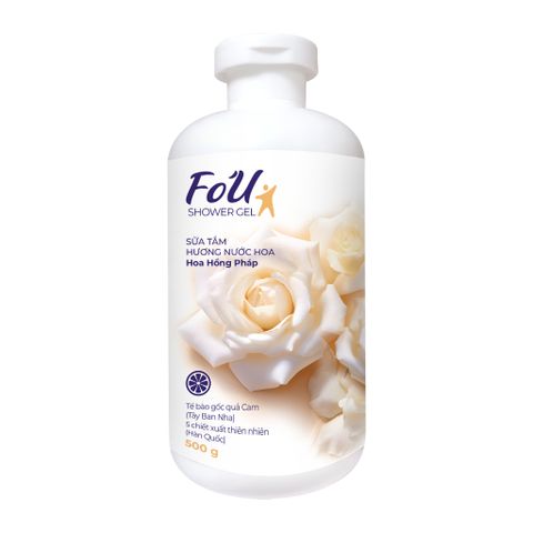 Sữa Tắm Fo'U Fobe Hương Nước Hoa Thơm Quyến Rũ 500ml - Phục Hồi Da Hư Tổn, Dưỡng Ẩm, Làm Sạch và Thư Giãn Cơ Thể
