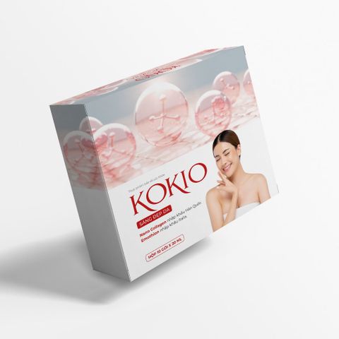 Gói Uống Collagen Kokio Fobe 20ml - Làm Đẹp, Trắng Sáng Tự Nhiên, Chống Lão Hóa, Giúp Da Đẹp Mịn Màng, Tăng Độ Đàn Hồi Da