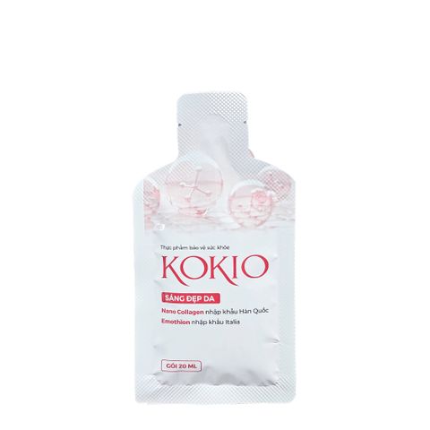 Gói Uống Collagen Kokio Fobe 20ml - Làm Đẹp, Trắng Sáng Tự Nhiên, Chống Lão Hóa, Giúp Da Đẹp Mịn Màng, Tăng Độ Đàn Hồi Da