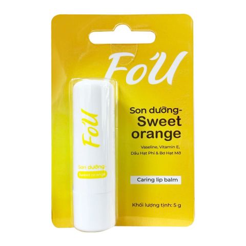 Son Dưỡng Môi Vaseline Fo'U Fobe Dưỡng Ẩm, Giúp Môi Căng Mọng Mềm Mịn N1