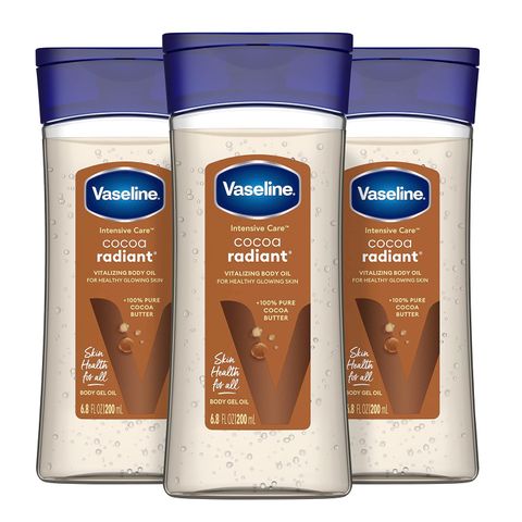 Dầu Dưỡng Thể Vaseline Cocoa Radiant Gel Oil 200ml - Đem Lại Làn Da Mịn Màng, Sáng Khỏe, Phù Hợp Với Mọi Loại Da