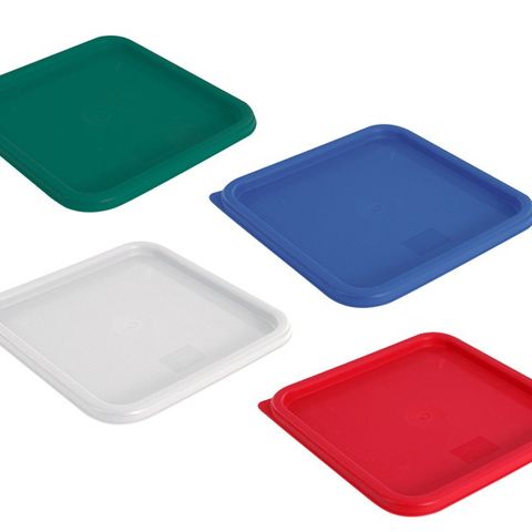 Nắp hộp nhựa cao cấp NPCF0608 - Nắp thay thế hộp vuông có chia vạch nhiều kích thước tiện dụng cho nhà bếp (TV649)