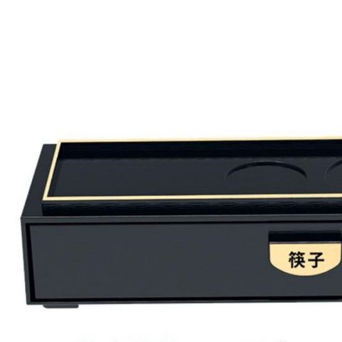 Hộp Đựng Đũa Sang Trọng Thiết Kế Độc Đáo - Ngăn Đựng Thìa Đũa Nhựa ABS Kích Thước 28.5x10.5x6cm - Đồ Gia Dụng Nhà Bếp (TV313)
