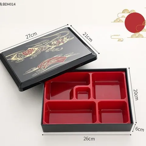 Hộp Đựng Cơm Sang Trọng Nhiều Ngăn Kèm Chén Tiện Lợi - Khay Bento Đa Dạng Mẫu Mã, Dụng Cụ Nhà Bếp TVKITCHEN (TV278)