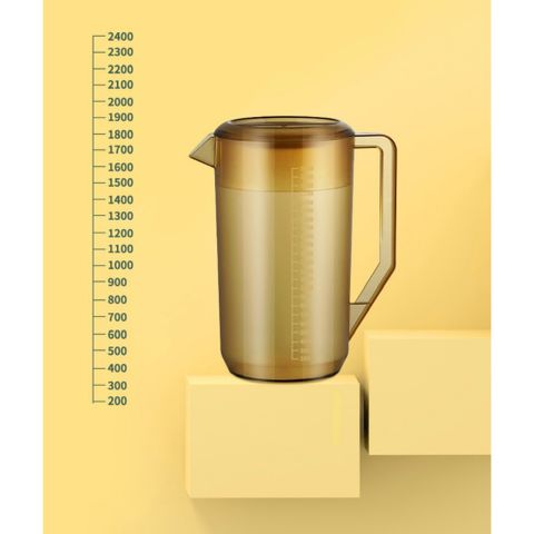 Ca Đong Định Lượng Nắp Vàng - Bình Đong Nhiều Dung Tích Cho Nhà Bếp, Dụng Cụ Gia Dụng Tiện Ích (TV310)