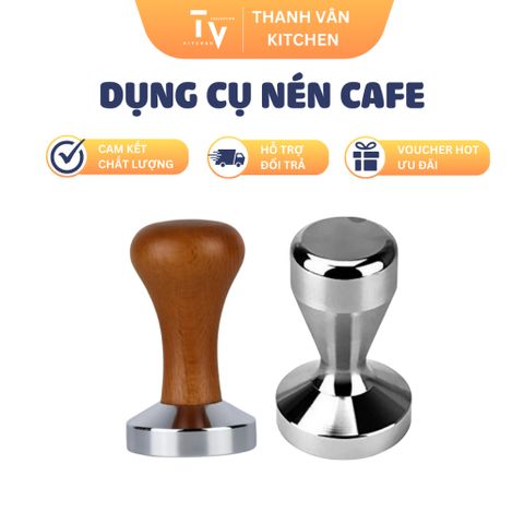 Tay Nén Tamper Nén Café Pha Espresso 58mm - Dụng Cụ Làm Cafe Chất Lượng Cao cho Người Yêu Thích Thức Uống Nguyên Chất (TV248)