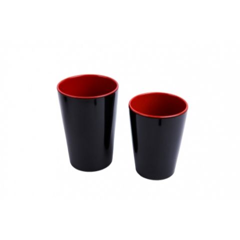 Ly nhựa Melamine 240ml và 340ml - Bộ ly màu trắng, đỏ đen, đen cho nhà bếp - Đồ gia dụng chất lượng cao, kiểu dáng hiện đại (TV814)