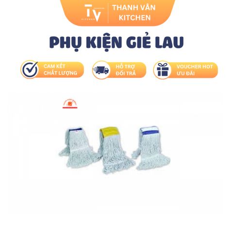 Giẻ Lau Sàn Fiber Cotton C-013F - Phụ Kiện Nhà Bếp Chất Lượng Cao, Dễ Dàng Sử Dụng, Tiêu Chuẩn (TV541)