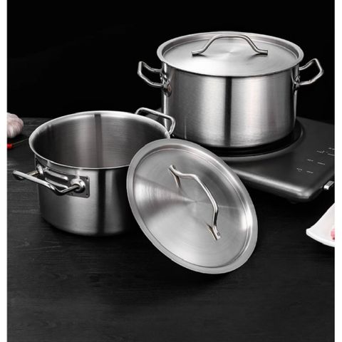 Nồi Lẩu Inox 2 Đáy, Nhiều Kích Thước - Dụng Cụ Bếp Chất Lượng Cao Cho Bữa Tiệc Gia Đình (TV327)
